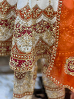 Load image into Gallery viewer, ANARKALI GOTTA PATTI SILK WITH PATTERN AND ORGANZA DUPATTA