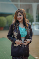 Load image into Gallery viewer, A Symphony of Style: Tanu Khera's Luxe Ensemble