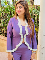 Load image into Gallery viewer, Lavender Elegance: A Statement of Grace and Style