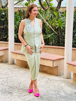 Load image into Gallery viewer, Luxe Allure in Draped Silk Elegance