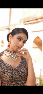 Load image into Gallery viewer, "Elegance Reimagined: The Exquisite Reception Lehenga"