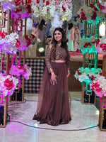 Load image into Gallery viewer, EMBROIDRED CHOLI WITH TOLLY LEHNGA