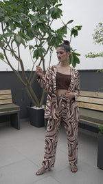 Load image into Gallery viewer, &quot;ZEBRA ELEGANCE: THE LUXURIOUS WORLD OF TANU KHERA DESIGNS
