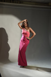 ALOURA- OFF- SHOULDER GOWN