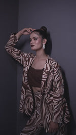 Load and play video in Gallery viewer, &quot;ZEBRA ELEGANCE: THE LUXURIOUS WORLD OF TANU KHERA DESIGNS
